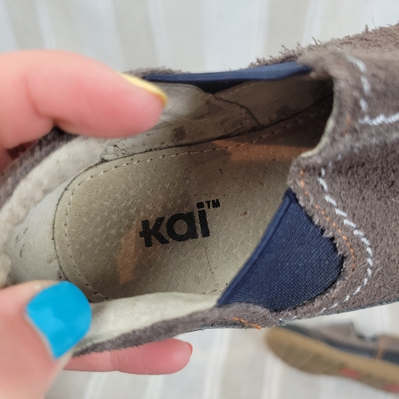 See Kai Run Irwin Slip On‎ Shoes Brown Black Size 10 - Picture 8 of 10